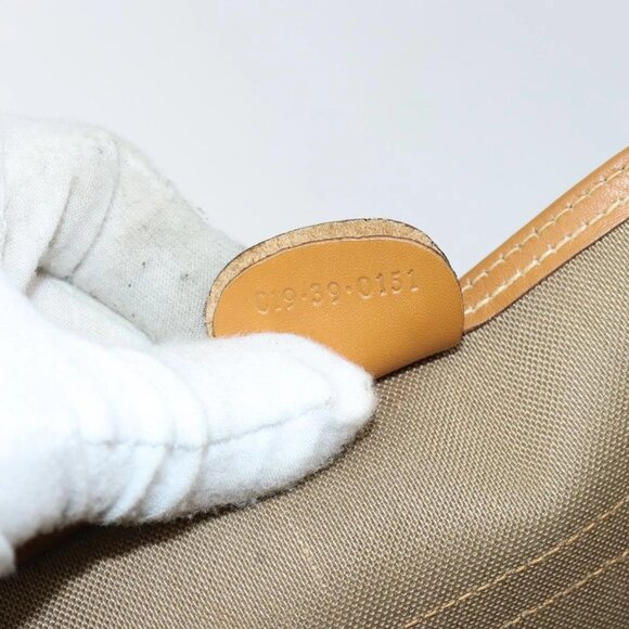 GUCCI Micro GG Supreme Web Sherry Line Bag PVC Beige 019 39 0151 Auth gh1131 - Picture 13 of 16